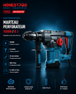 Marteau perforateur SDS Plus 1500W 32 mm HONESTPRO YAE2270