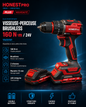 Visseuse-perceuse Brushless 160Nm HONESTPLUS YAE6181